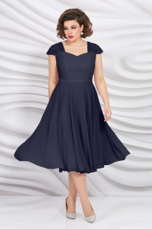 Вечернее платье Mira Fashion 5399 -4 темно-синий #1