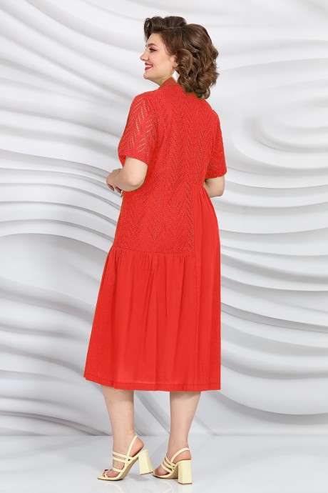 Платье Mira Fashion 5405-2 красный размер 56-62 #2