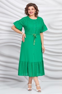 Вечернее платье Mira Fashion 5421-2 Зеленый #1