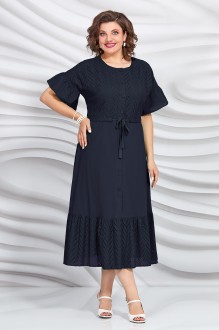 Вечернее платье Mira Fashion 5421-3 Темно-синий #1