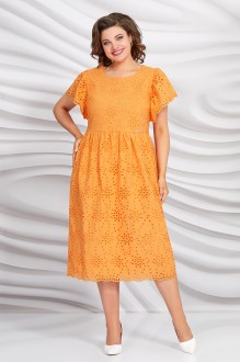 Платье Mira Fashion 5402-3 оранжевый #1