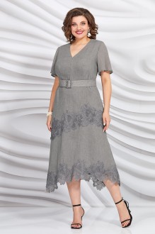 Платье Mira Fashion 5426 серый #1