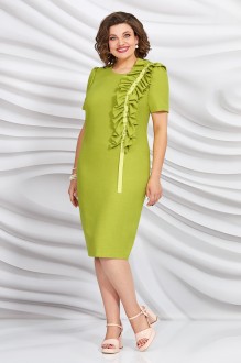 Платье Mira Fashion 5431 оливковый #1