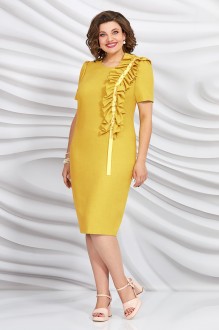 Платье Mira Fashion 5431-2 желтый #1