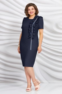 Платье Mira Fashion 5431-3 Темно-синий #1
