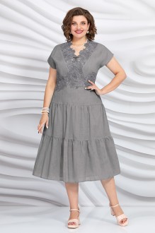 Платье Mira Fashion 5437 серый #1