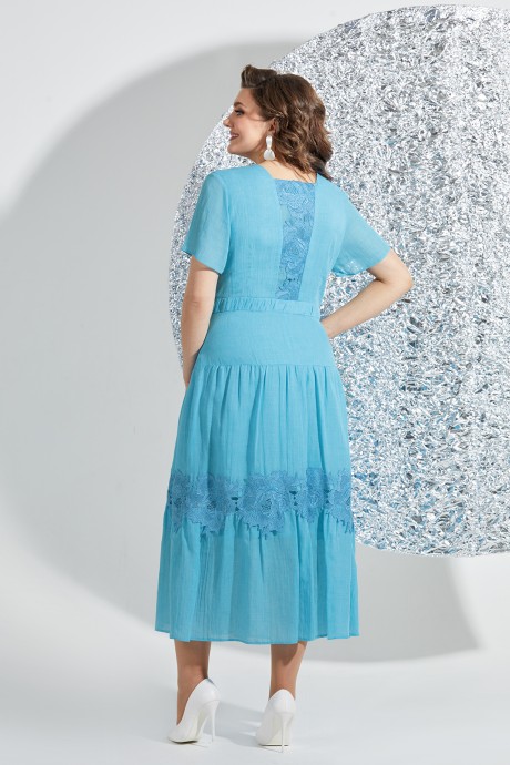 Сарафан Mira Fashion 5438 -3 голубой размер 50-56 #2