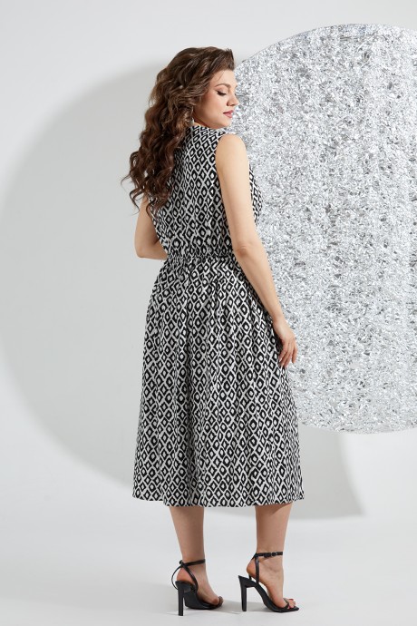 Костюм Mira Fashion 5548 двойка черно-белый размер 50-56 #5