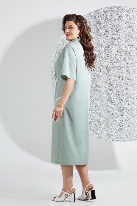 Платье Mira Fashion 5536 мята размер 58-64 #3