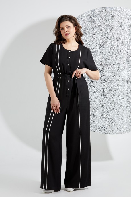 Комбинезон Mira Fashion 5545 двойка черный размер 50-54 #2