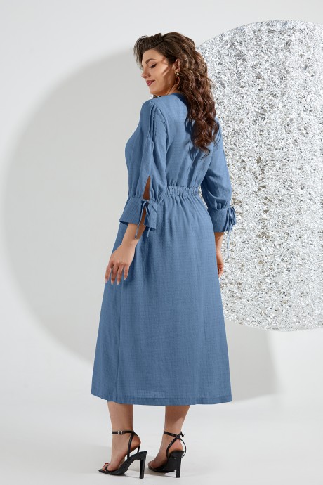 Платье Mira Fashion 5552 -3 синий размер 50-56 #2