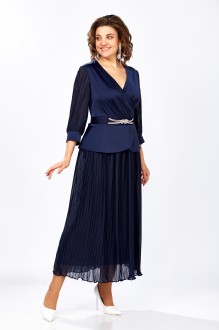 Вечернее платье Mira Fashion 5621 темно-синий