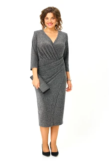 Вечернее платье Mira Fashion 5653 серебро