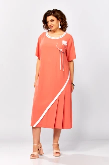 Платье Mira Fashion 5669 -2 коралл