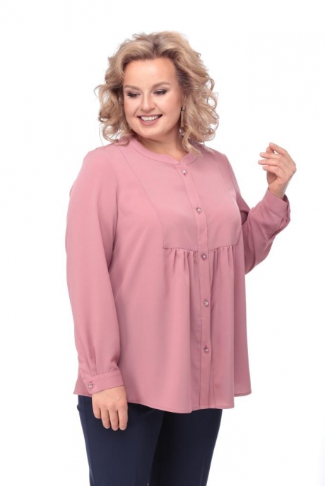 Блузка Джерза 0173 ягодно-розовый размер 54-58 #2