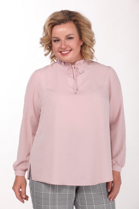 Блузка Джерза 061 ягодно-розовый размер 54-58 #2