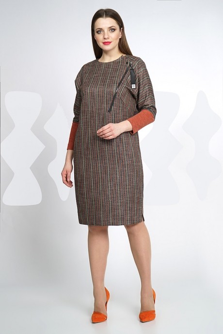 Платье OLegran Д-541 полоска размер 48-54 #2