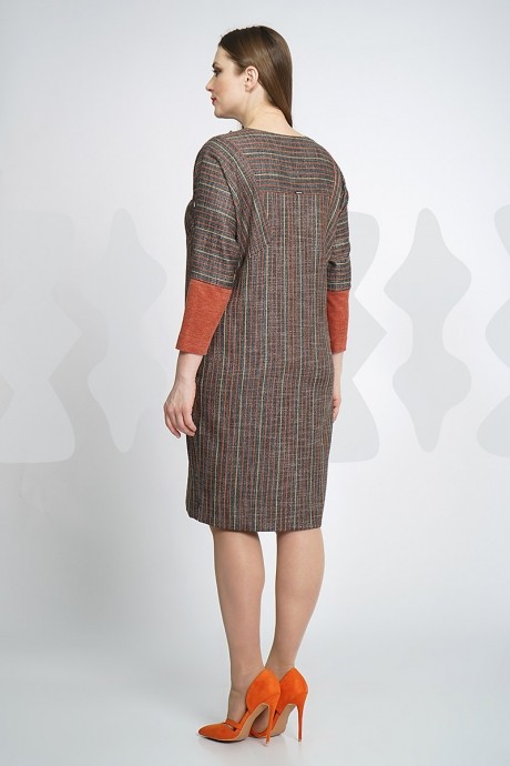 Платье OLegran Д-541 полоска размер 48-54 #3