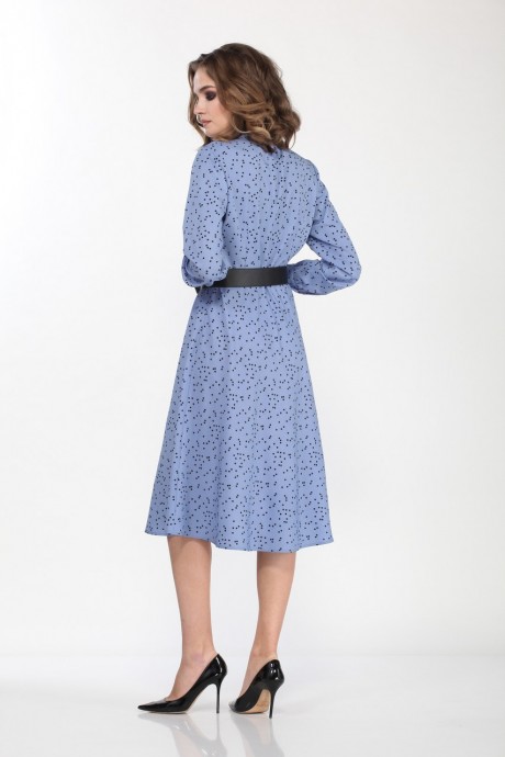 Платье OLegran 3681 голубой размер 44-50 #3