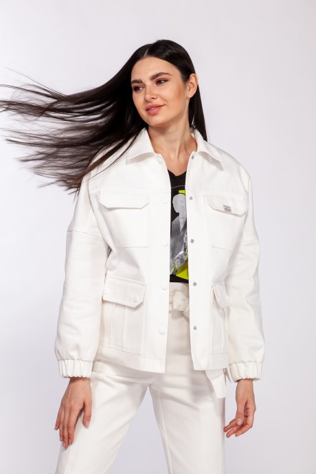 Куртка OLegran 3732 /1 белый размер 44-52 #2