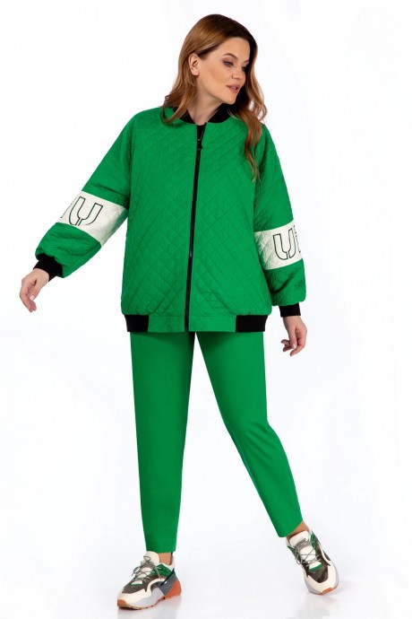 Куртка OLegran 3987-1 зеленый размер 46-52 #3