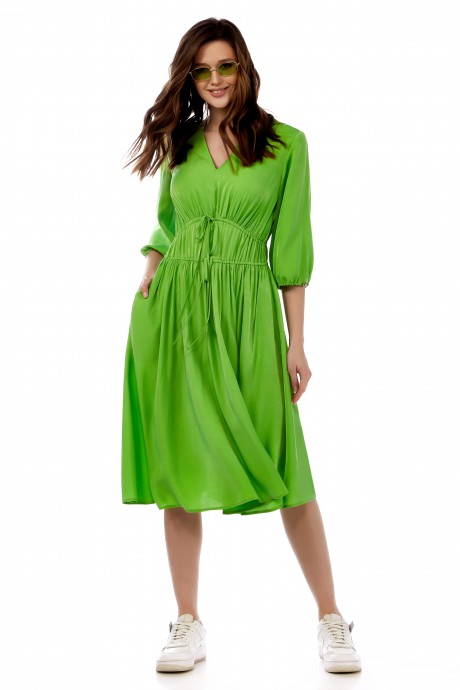 Платье OLegran 4024 зеленый размер 44-50 #2