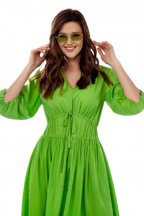 Платье OLegran 4024 зеленый размер 44-50 #3