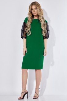 Платье OLegran L-921з зеленый #1