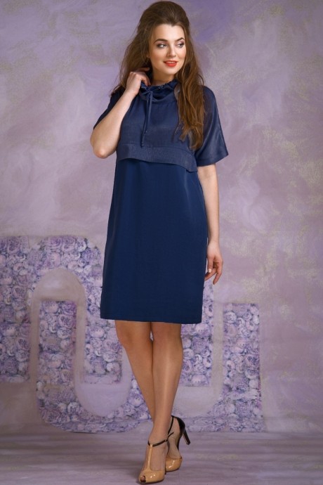 Платье Магия Моды 1368 синий размер 50-56 #1