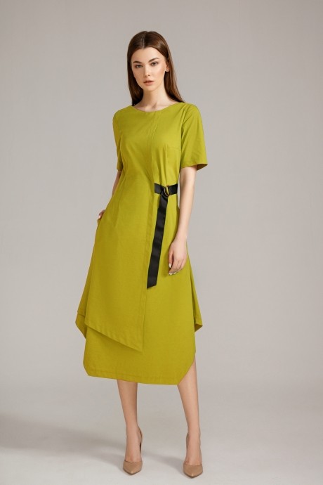 Платье Магия Моды 1592 желтый размер 46-52 #1