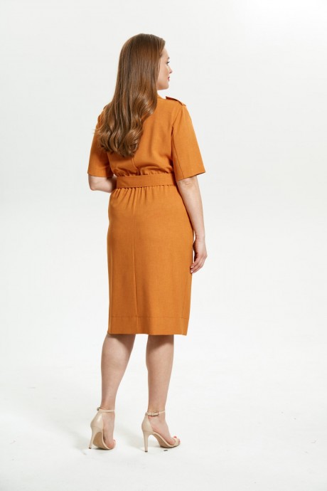 Платье Магия Моды 1760 оранж размер 52-58 #2