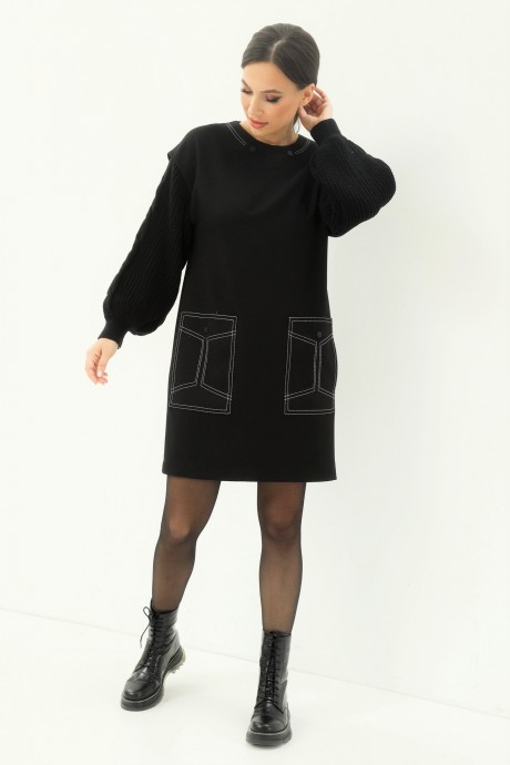 Платье Магия Моды 1997 черный размер 44-50 #2