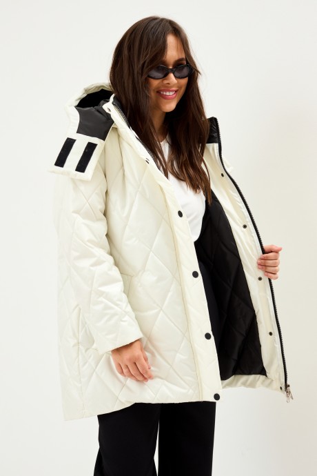 Куртка Магия Моды 2164 жемчужный белый размер 46-52 #2