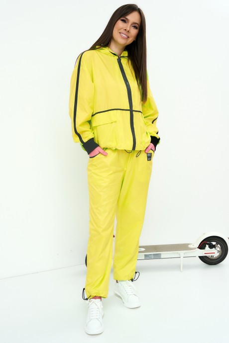 Спортивный костюм Магия Моды 2217 желтый размер 46-52 #1