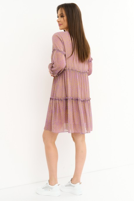 Платье Магия Моды 2248 розово-зеленый размер 44-50 #3