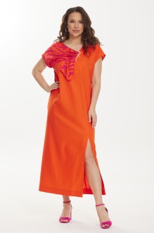 Платье Магия Моды 2443 оранжевый #1