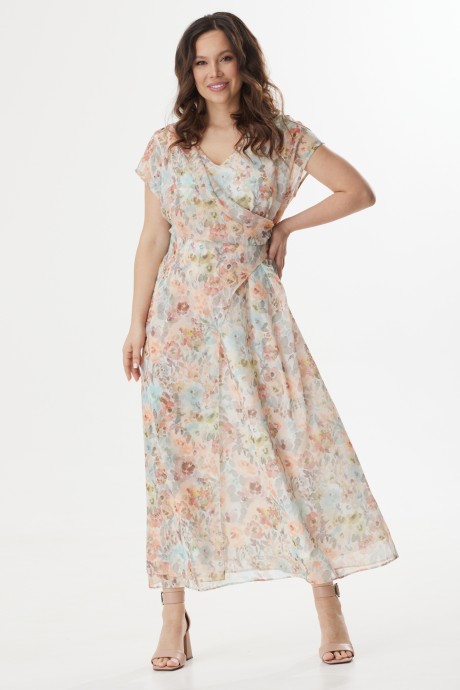 Платье Магия Моды 2430 акварель размер 48-54 #3