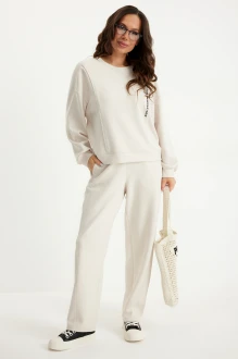 Спортивный костюм Магия Моды 2684 двойка молочный