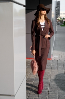 Люше 2059А коричнево-серый/молочный #1