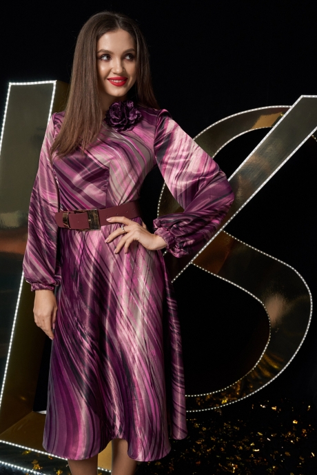 Вечернее платье Люше 2198 лиловый/дизайн размер 44-48 #1