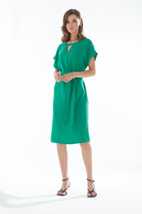 Платье Люше 3160 зеленый размер 44-60 #5