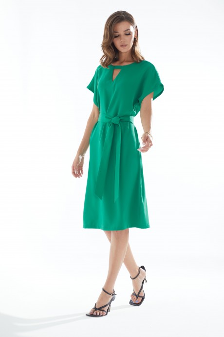 Платье Люше 3160 зеленый размер 44-60 #6