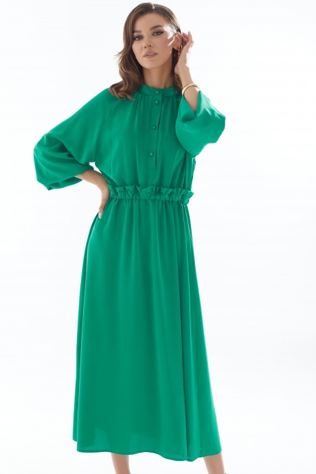 Платье Люше 3104 зеленый размер 44-54 #2