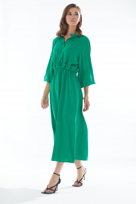 Платье Люше 3104 зеленый размер 44-54 #4