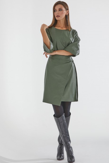 Платье Люше 3183 зеленый размер 44-54 #2