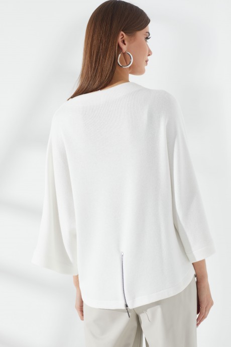Блузка Люше 3234 Белый размер 44-60 #2