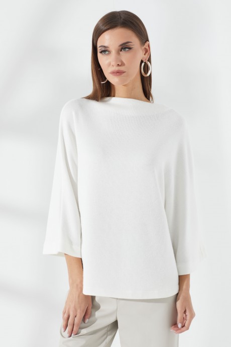 Блузка Люше 3234 Белый размер 44-60 #4