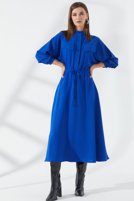 Платье Люше 3205 синий размер 44-60 #3
