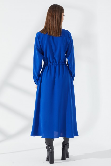 Платье Люше 3205 синий размер 44-60 #4