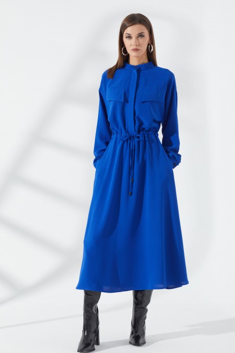 Платье Люше 3205 синий размер 44-60 #6